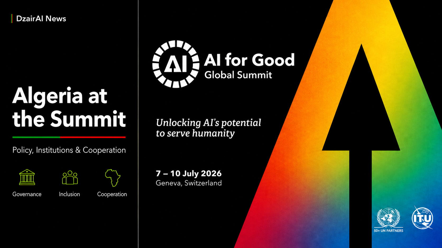Algeria at AI for Good 2026: Policy, Institutions and Cooperation - AI news from Algeria | DzairAI
